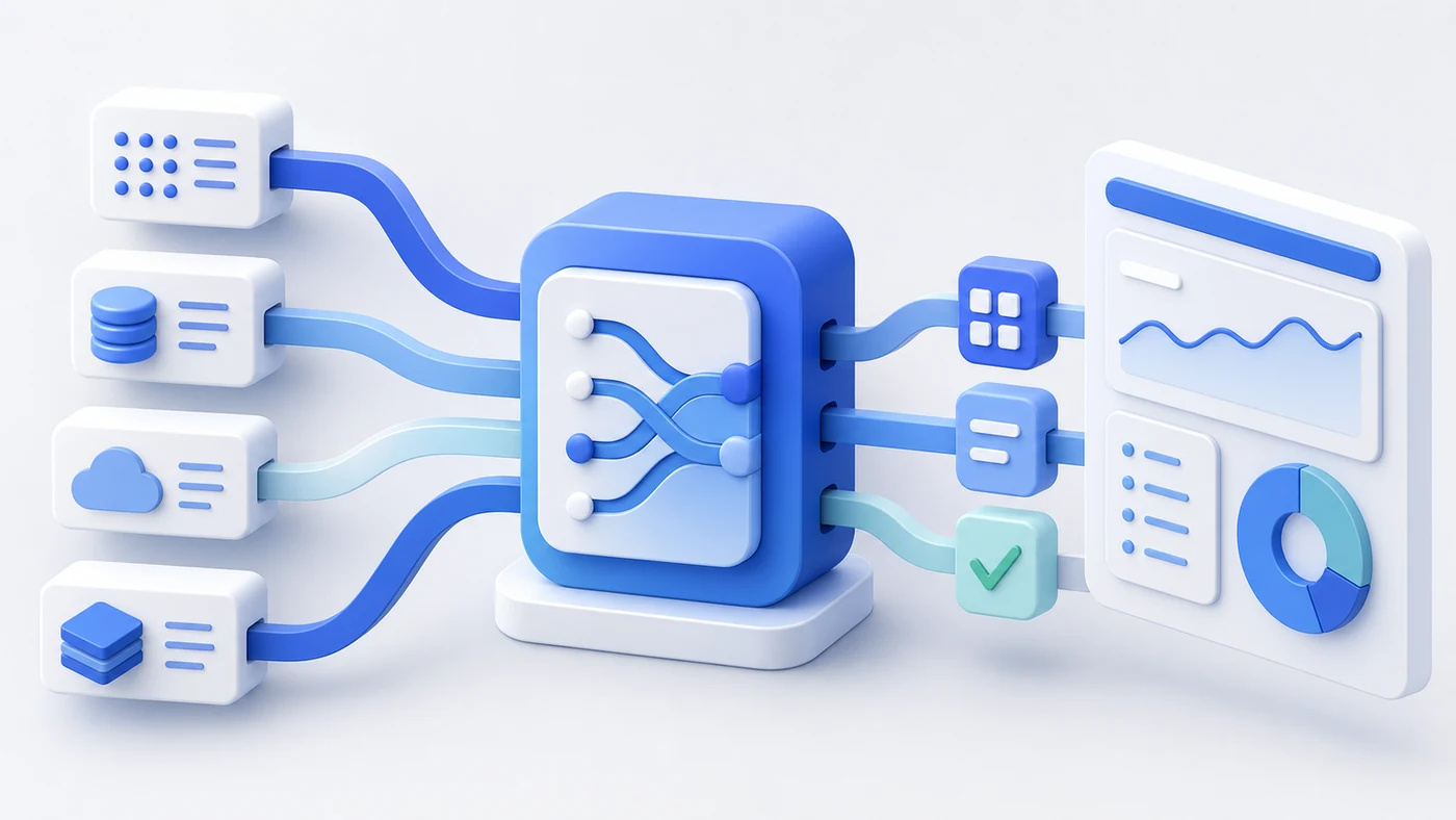 Configuration read straight from a live stream and rebuilt as services, CDNs and origins